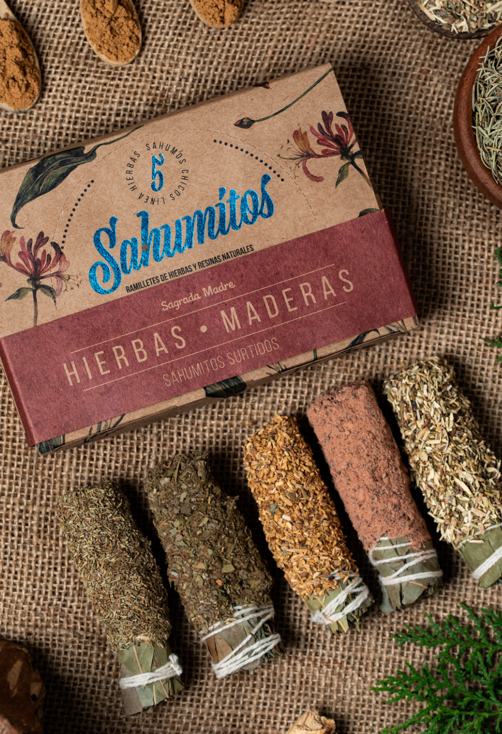 Smudge Sticks Assorted 5ct