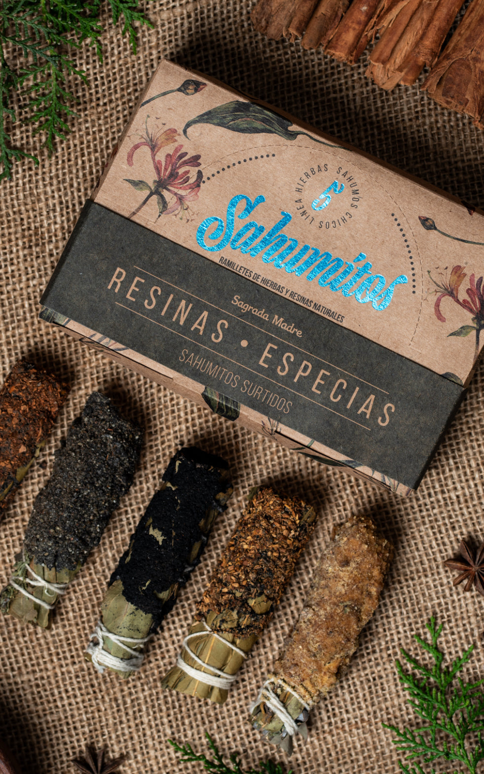 Smudge Sticks Assorted 5ct