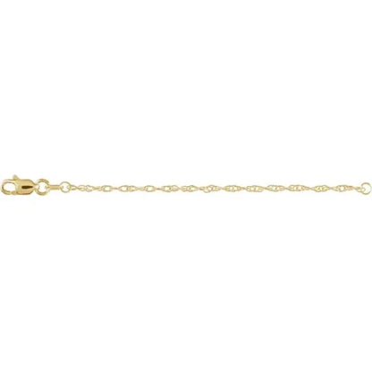 14K Gold Chain Extenders