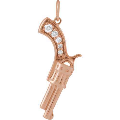 Diamond Gunslinger Pendant