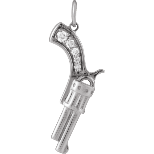 Diamond Gunslinger Pendant