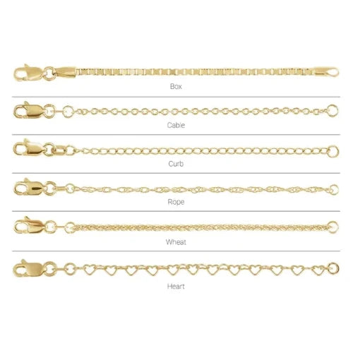 14K Gold Chain Extenders