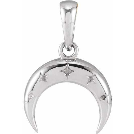 Sterling Silver Lunar Navigator Pendent